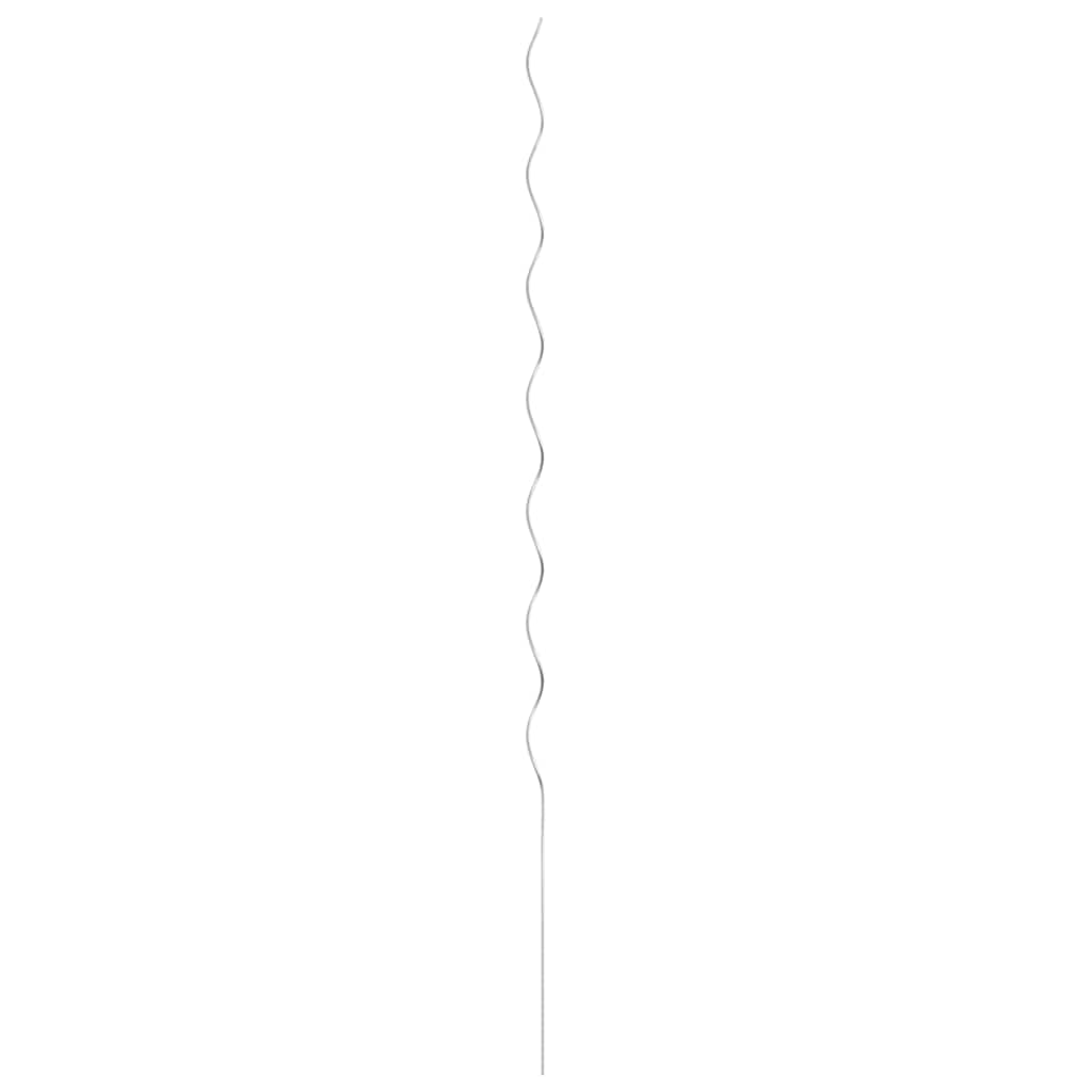 VIDAXL NALL STICK Spiral 170 cm verzinkter Stahl 20 Stück