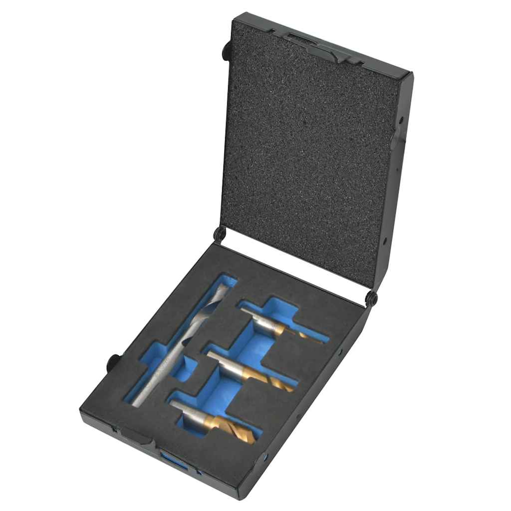 VidaXL 4-teiliges Punktschweißbohrer-Set HSS