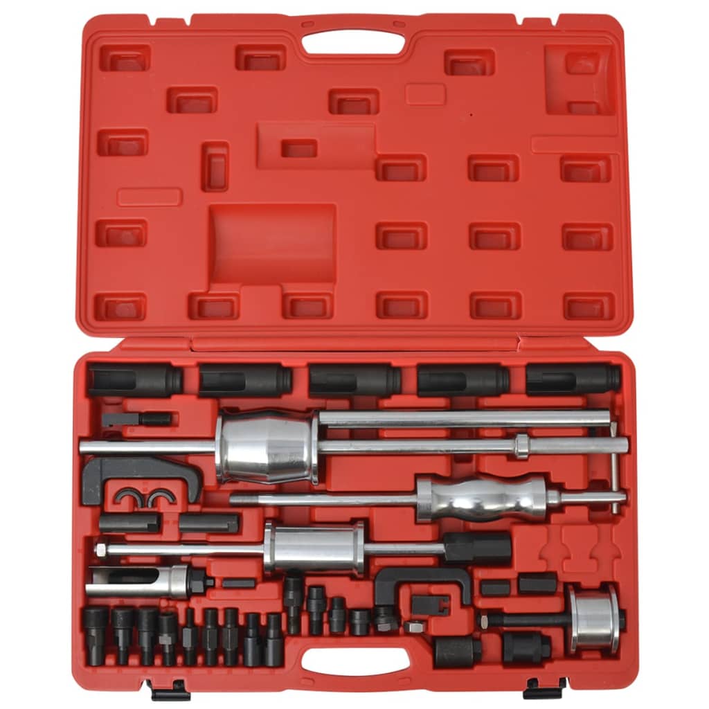 VidaXL Diesel -Injektor -Traktor Set Stahl