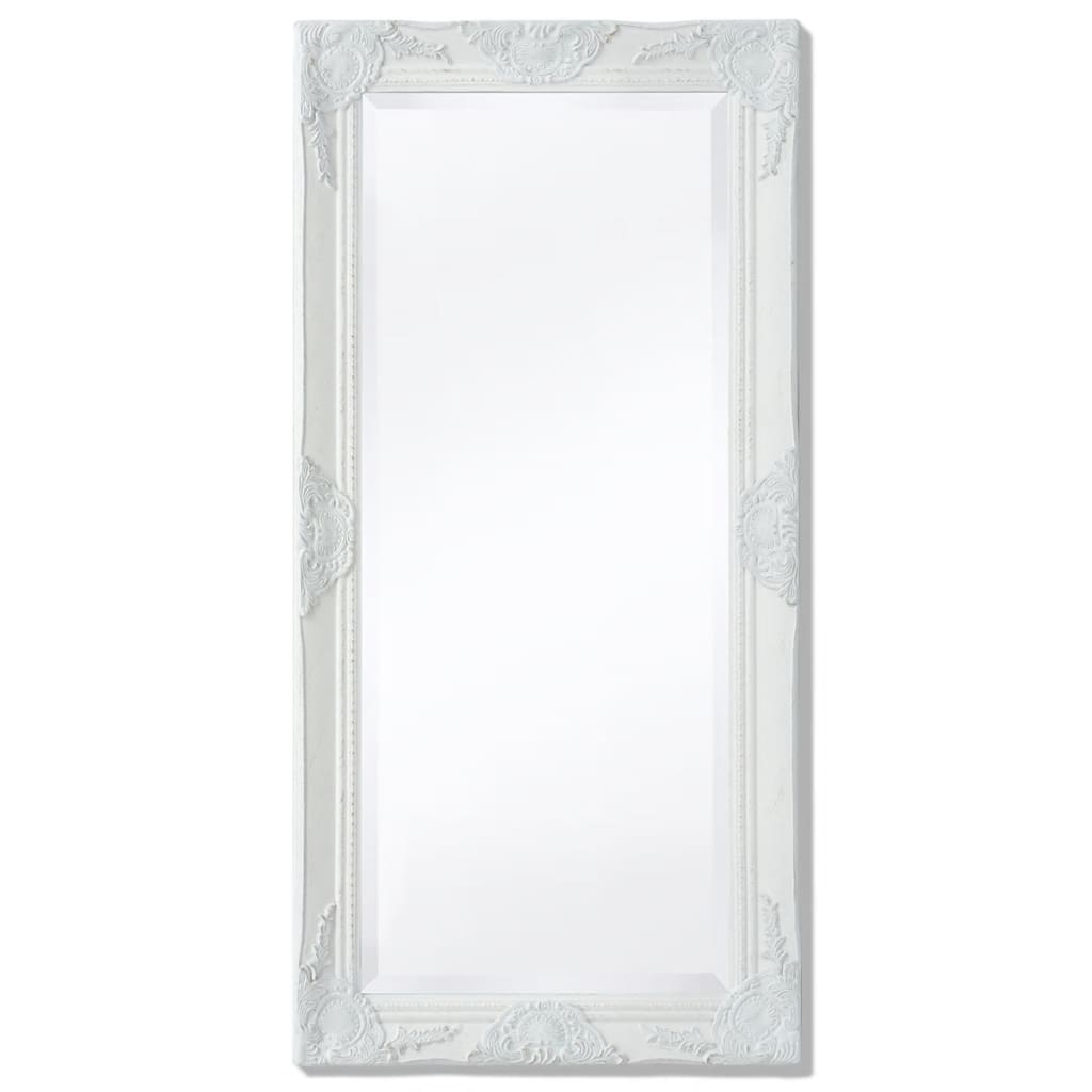 Vidaxx Wandspiegel Barock 100 x 50 cm Weiß