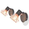VidaXL Wandleuchten, 2 Stück, mit 8 W LED