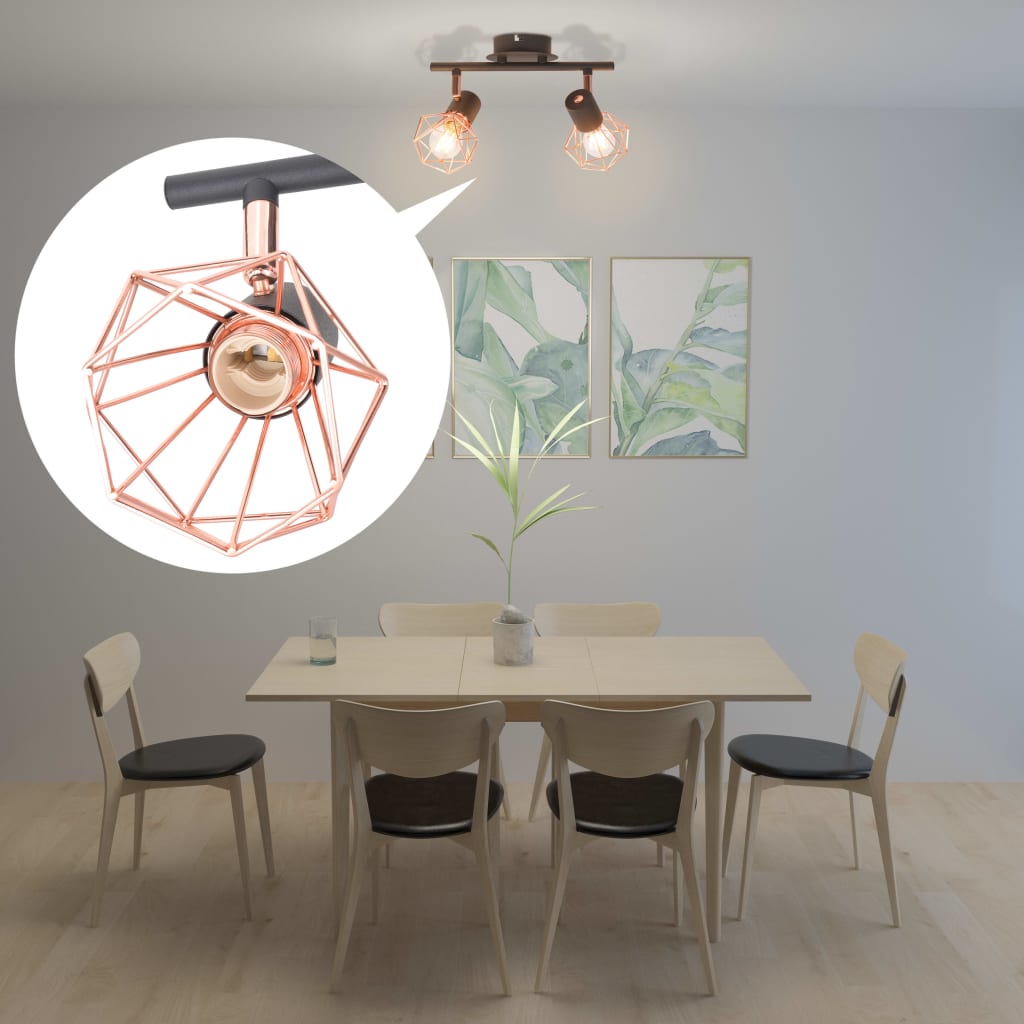 VidaXL Deckenleuchte mit 2 LEDs 8 W