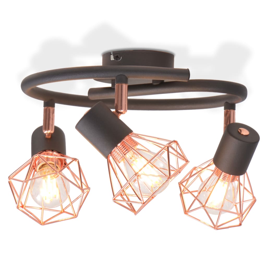 VidaXL Deckenleuchte mit 3 LEDs, 12 W