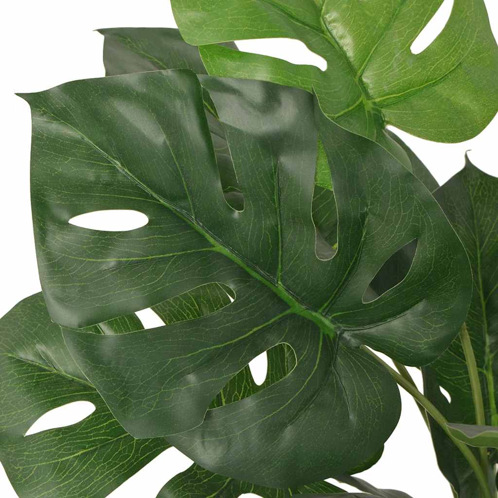 VidaXL Künstliche Pflanze mit Topf Monstera 45 cm Grün