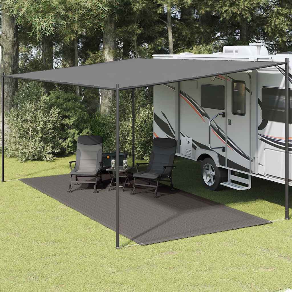VidaXL Zeltteppich 250x500 cm Anthrazit