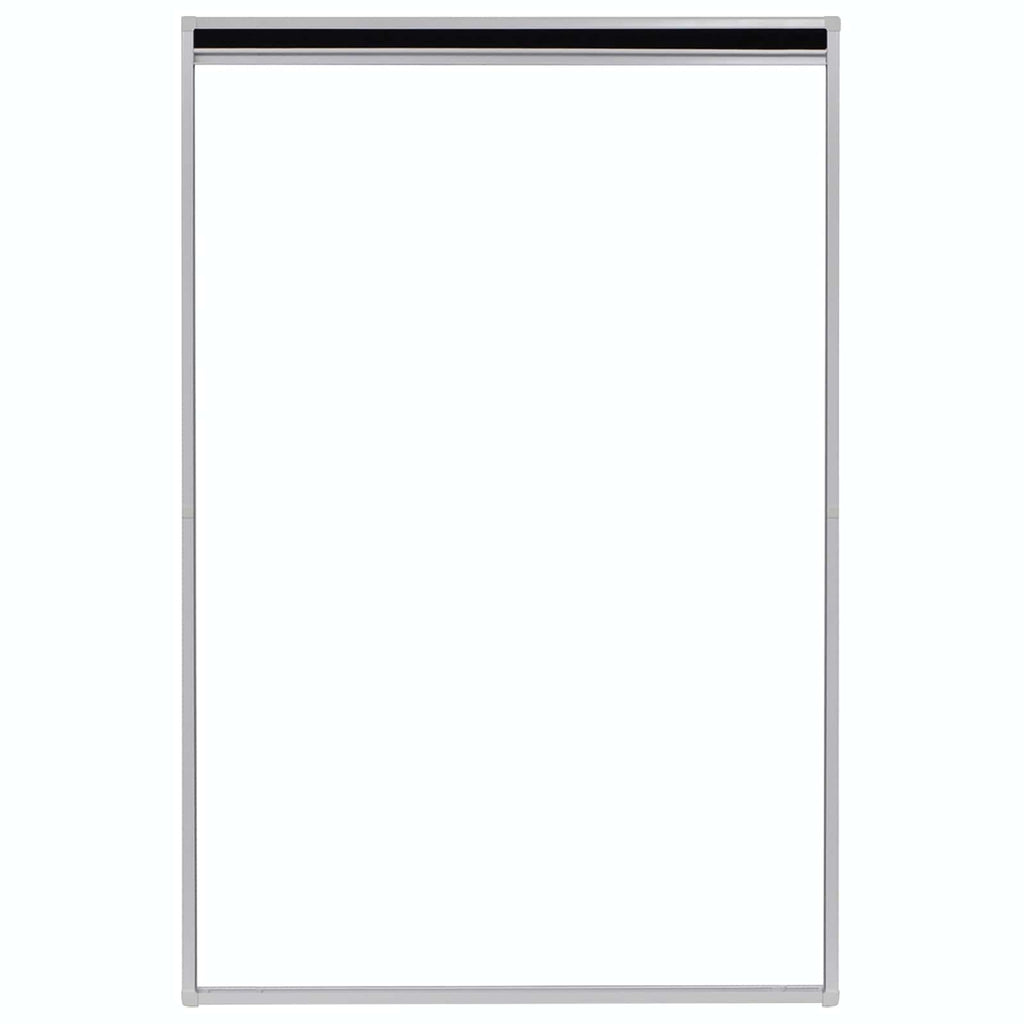 Vidaxl raamhor plissé 80x120 cm aluminium