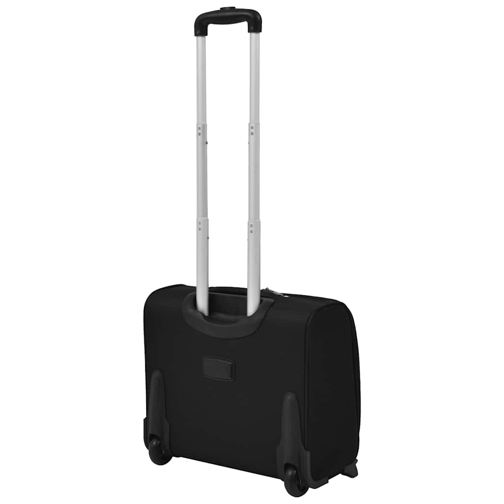 VidaXL Pilot Trolley Schwarz
