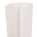 Vidaxl tuinhek wit 150 x 500 cm pvc
