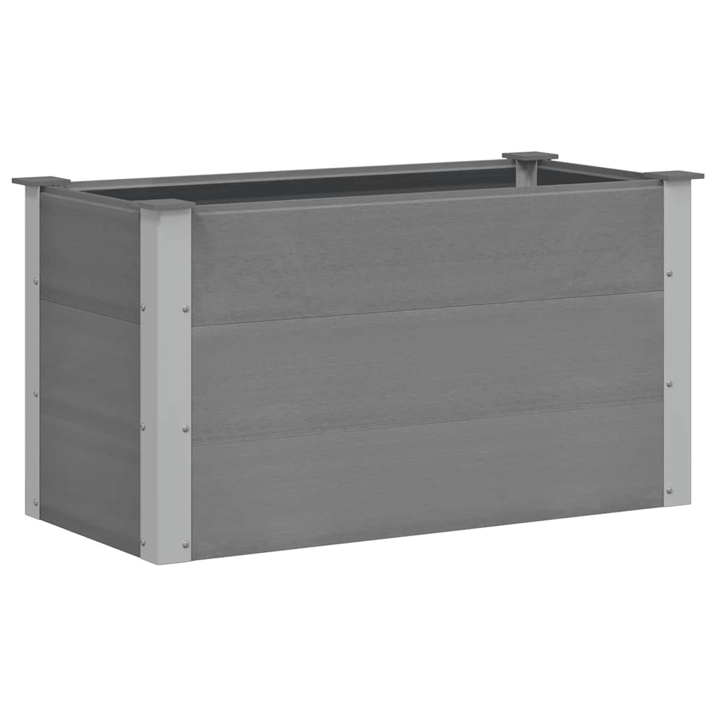 VIDAXL -Planzer erhöht 100x50x54 cm HKC Grau
