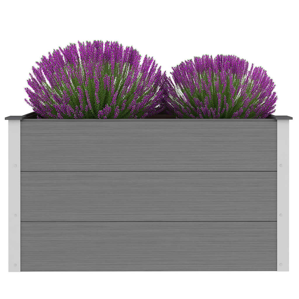 VIDAXL -Planzer erhöht 100x50x54 cm HKC Grau