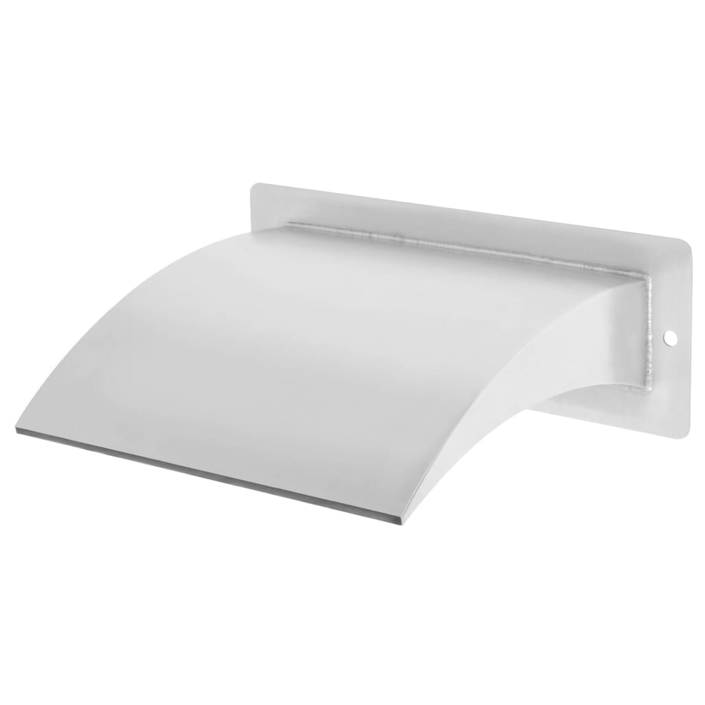 VidaXL Poolbrunnen 30x9x26 cm Edelstahl Silberfarben