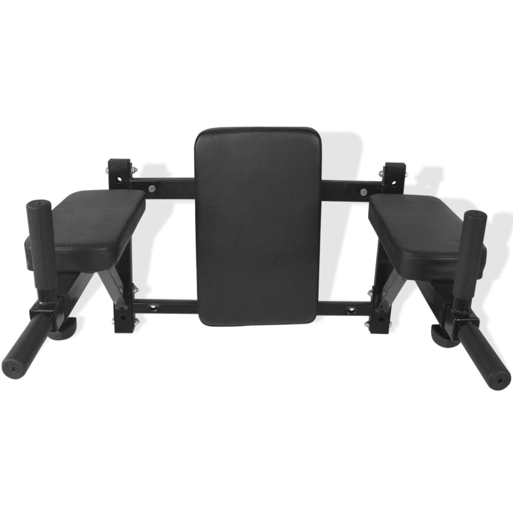VidaXL Dipstation Fitnessgerät standmontenschwarz