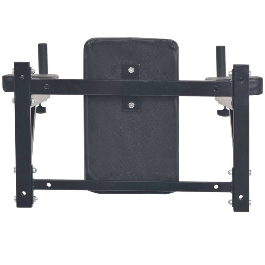 VidaXL Dipstation Fitnessgerät standmontenschwarz