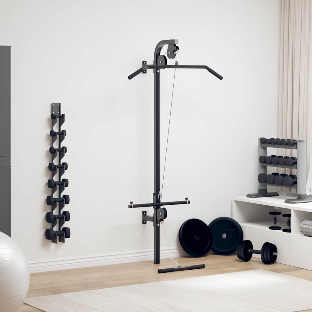 Vidaxl Heimfitnessgerät mit 2 Wandhalterungen