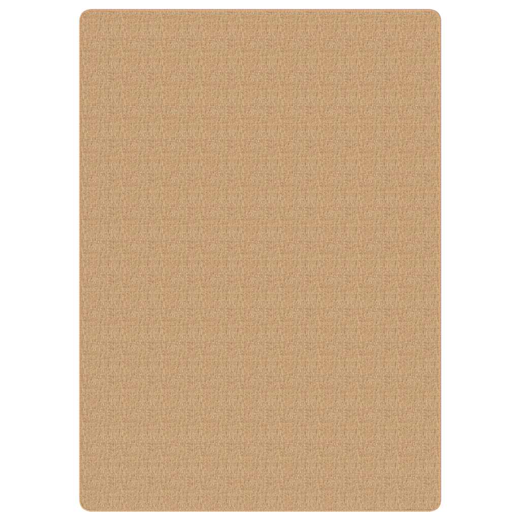 Vidaxl tapijt met latex onderkant 120x180 cm jute natuurlijk