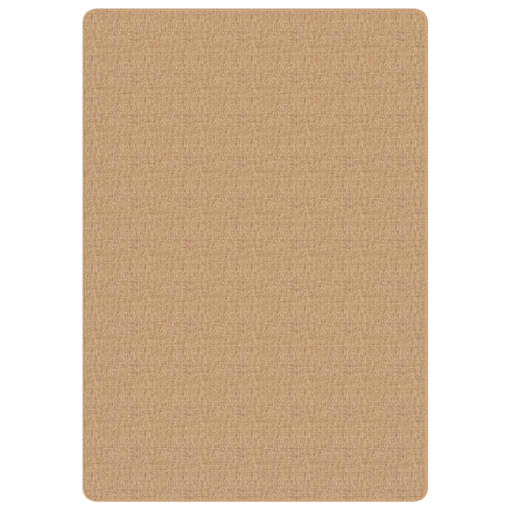 VidaXL Teppich mit Latex-Rückenbeschichtung, 160 x 230 cm, Jute natur