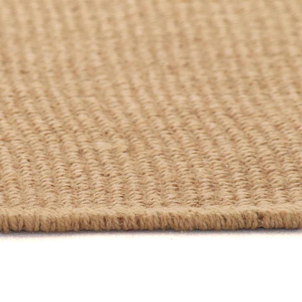 Vidaxl tapijt met latex onderkant 160x230 cm jute natuurlijk