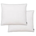 VidaXL Kissen, 2 Stück, schwer, 70 x 60 cm, Daunenfüllung, weiß