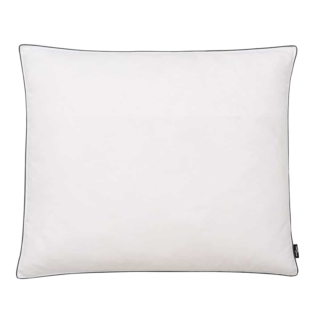 VidaXL Kissen, 2 Stück, schwer, 70 x 60 cm, Daunenfüllung, weiß