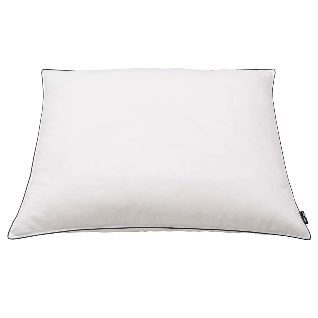 VidaXL Kissen, 2 Stück, schwer, 70 x 60 cm, Daunenfüllung, weiß