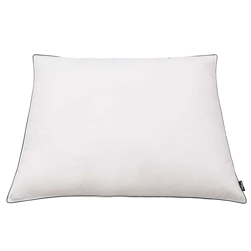 VidaXL Kissen, 2 Stück, leicht, 80 x 80 cm, Daunenfüllung, weiß