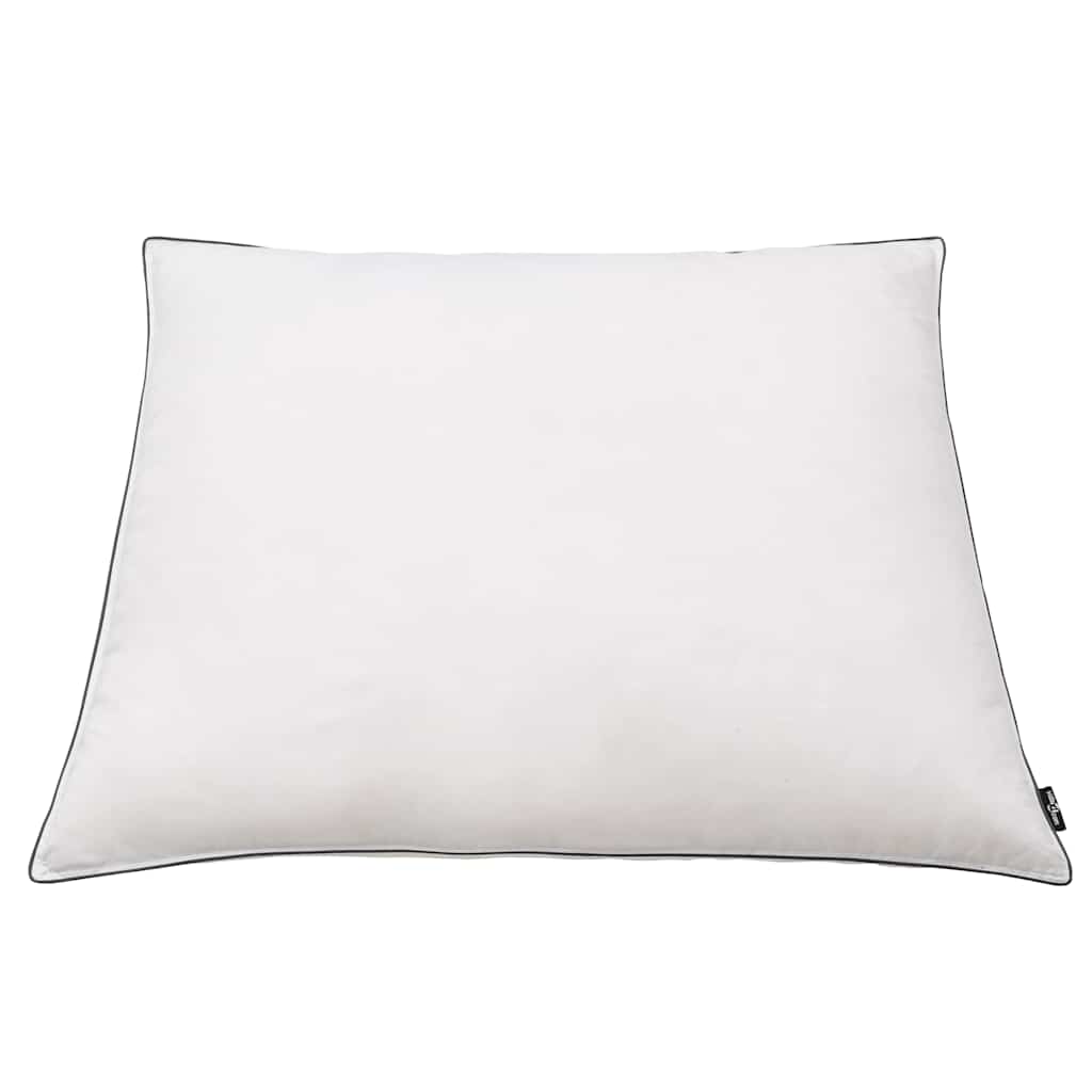 Vidaxl kussens 2 st licht 80x80 cm dons- verenvulling wit