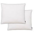 VidaXL Kissen, 2 Stück, leicht, 70 x 60 cm, Daunenfüllung, weiß