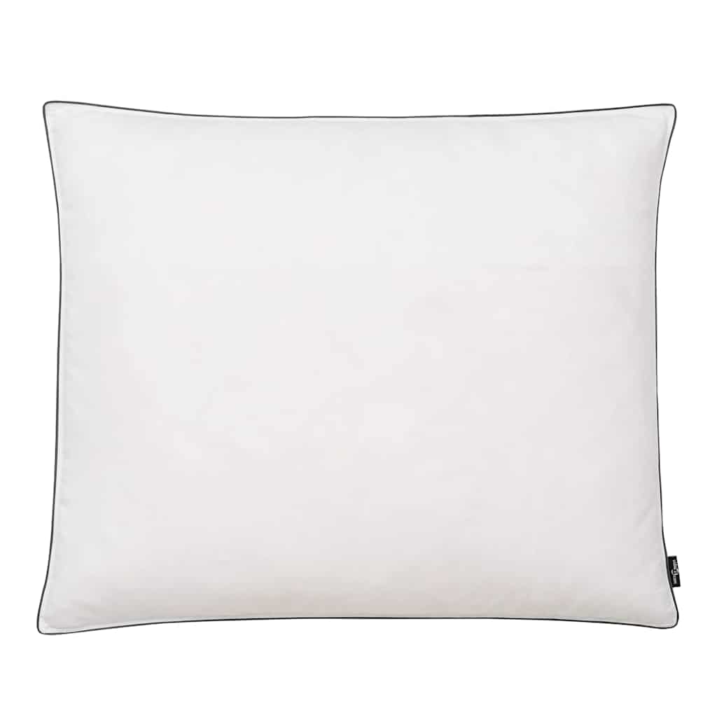 VidaXL Kissen, 2 Stück, leicht, 70 x 60 cm, Daunenfüllung, weiß