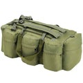 VidaXL 3-in-1 Reisetasche im Army-Stil, 90 l, Olivgrün