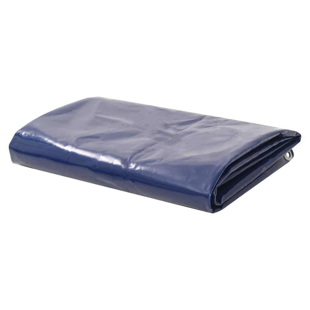 VidaXL Plane 650 g/m² 3x3 m blau