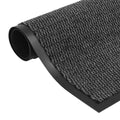 Vidaxl droogloopmat rechthoekig getuft 40x60 cm antraciet
