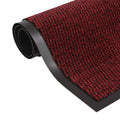 VidaXL Eingangsmatte, rechteckig, getuftet, 80 x 120 cm, Rot