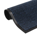 VidaXL Eingangsmatte, rechteckig, getuftet, 90 x 150 cm, Blau