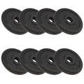 Vidaxl halterschijven 8 st 8x2,5 kg gietijzer
