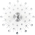 VidaXL Wanduhr mit Quarzwerk, 50 cm, modernes Design