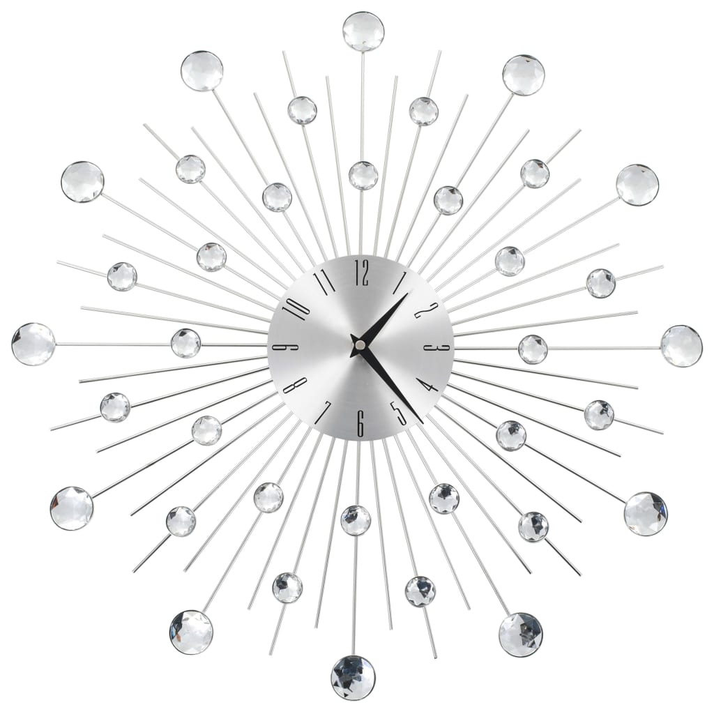 VidaXL Wanduhr mit Quarzwerk, 50 cm, modernes Design