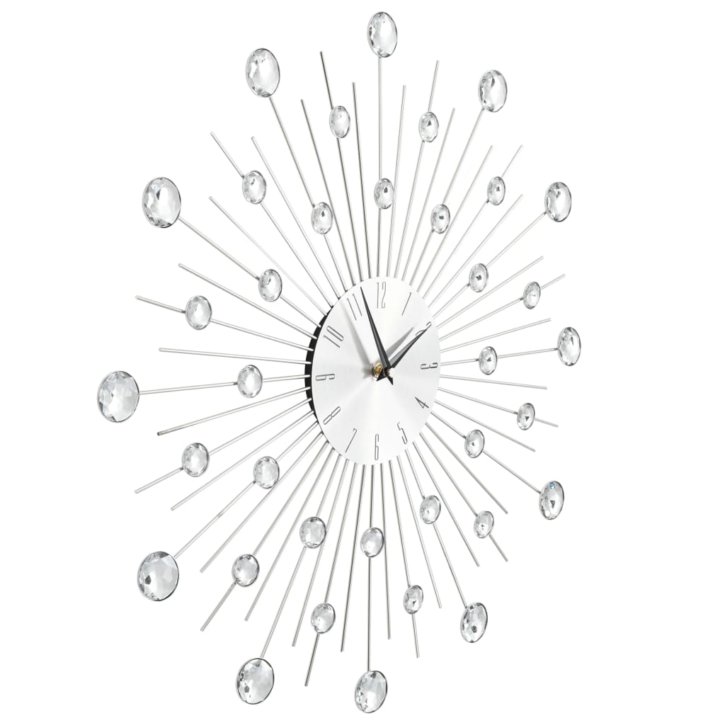 VidaXL Wanduhr mit Quarzwerk, 50 cm, modernes Design