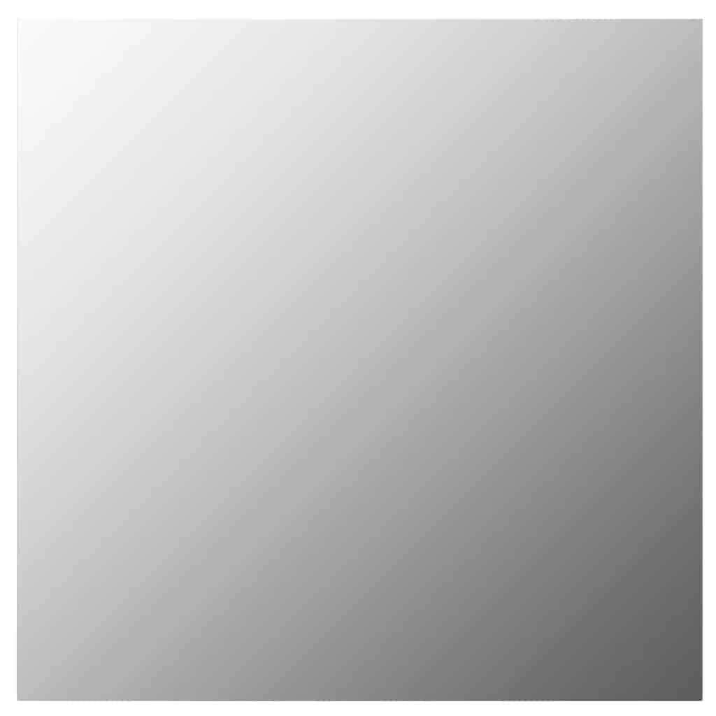 VidaXL Wandspiegel Quadratisch 60x60 cm Glas