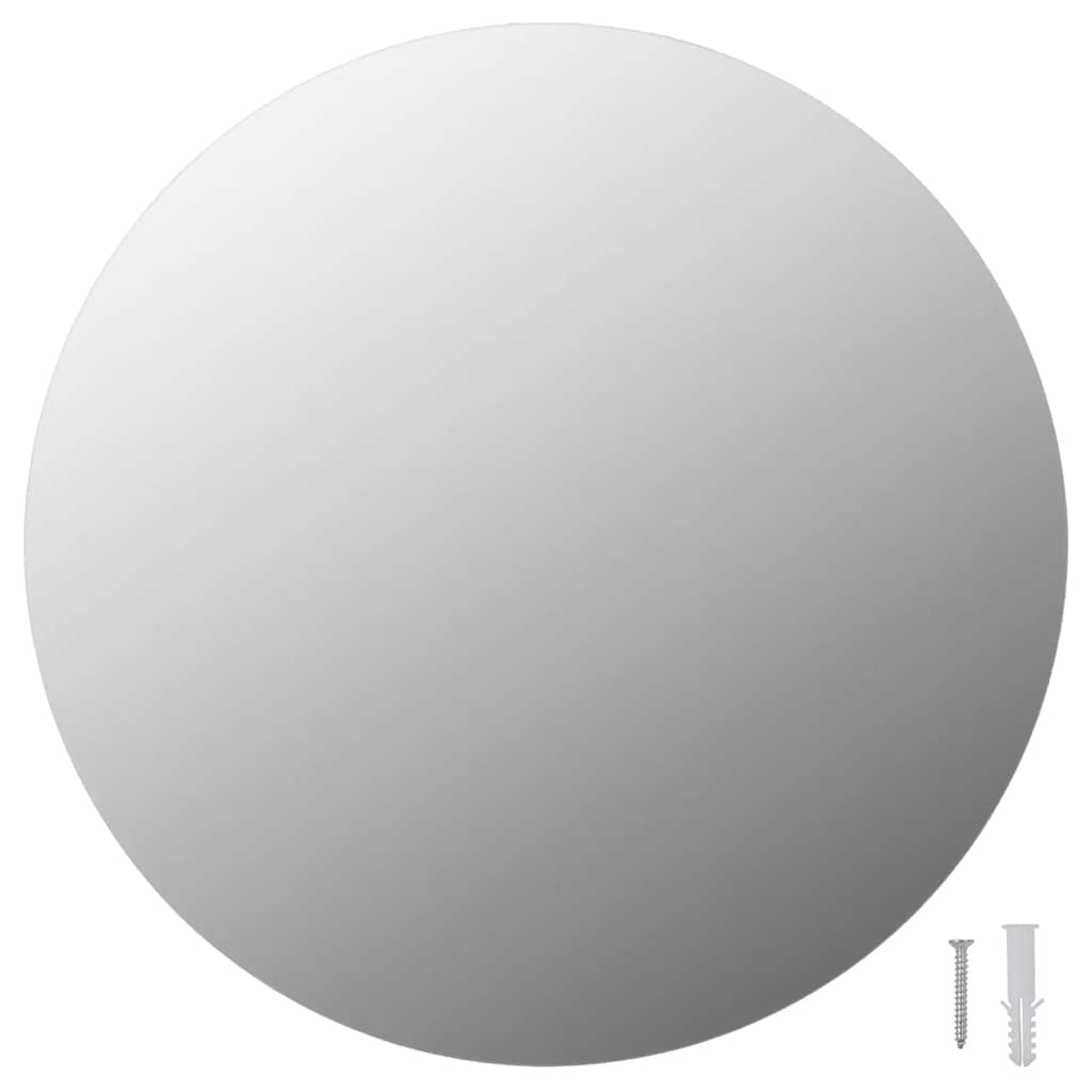 VidaXL Wandspiegel rund 40 cm Glas