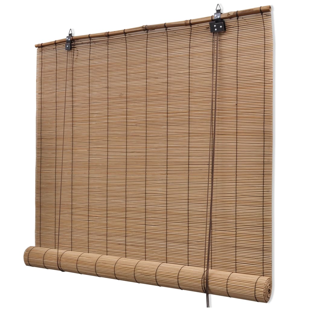 VidaXL Rollo 150x160 cm Bambusbraun
