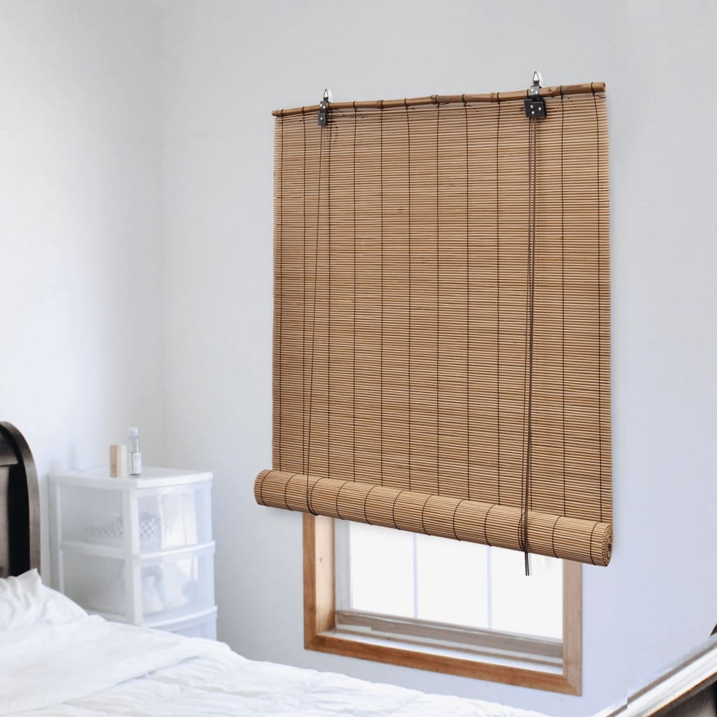 VidaXL Rollo 150x160 cm Bambusbraun