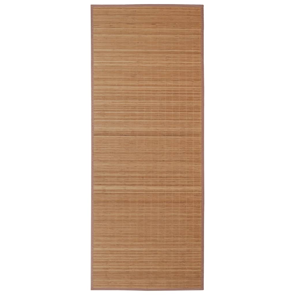 VidaXL Tapijt 160x230 cm bamboe bruin