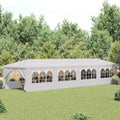 Vidaxl partytent 3x12 m wit