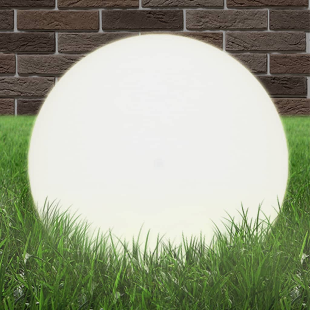 VidaXL LED-Kugellampe rund 50 cm PMMA