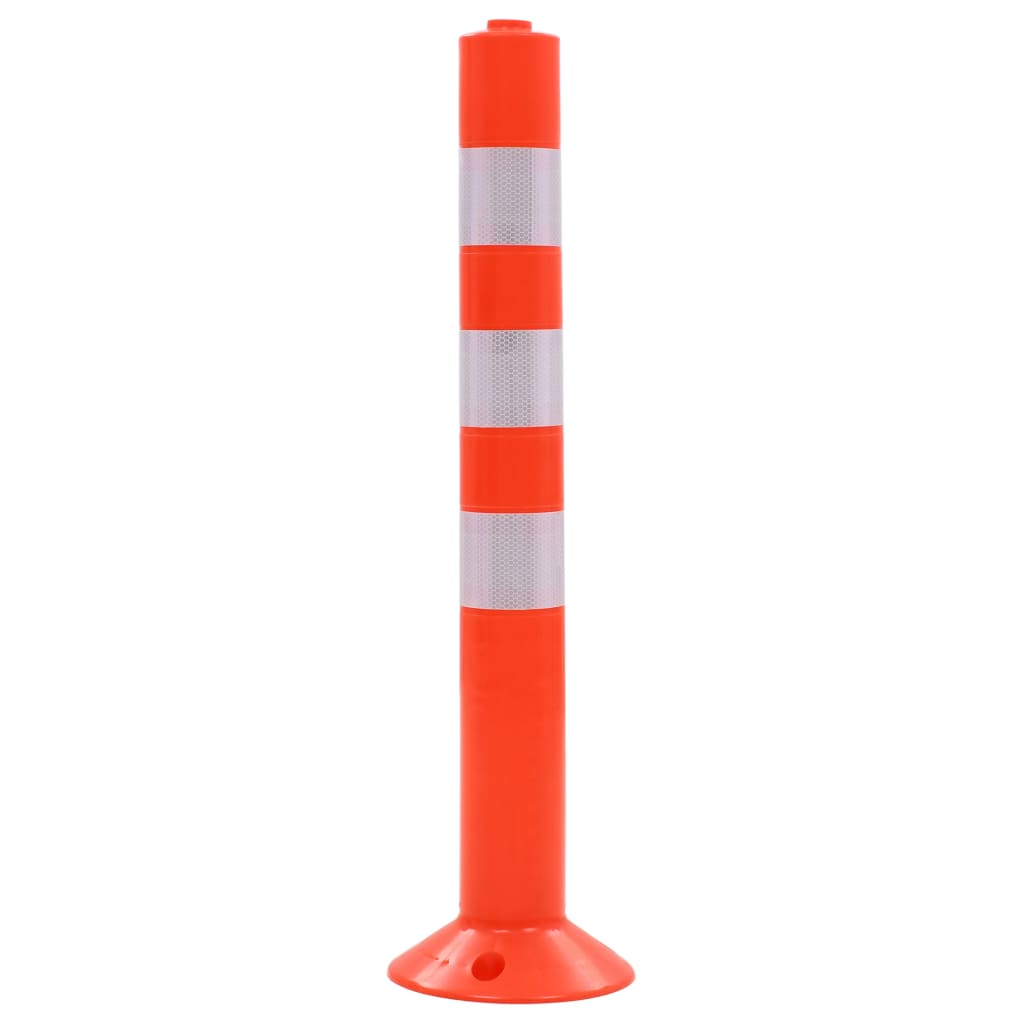VidaXL Verkehrspfosten 75 cm Kunststoff 5 Stück