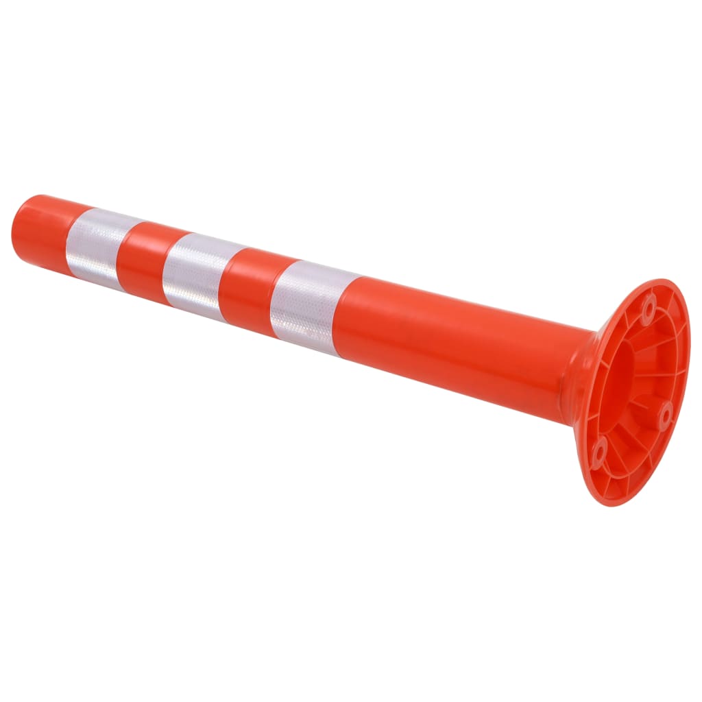 VidaXL Verkehrspfosten 75 cm Kunststoff 5 Stück