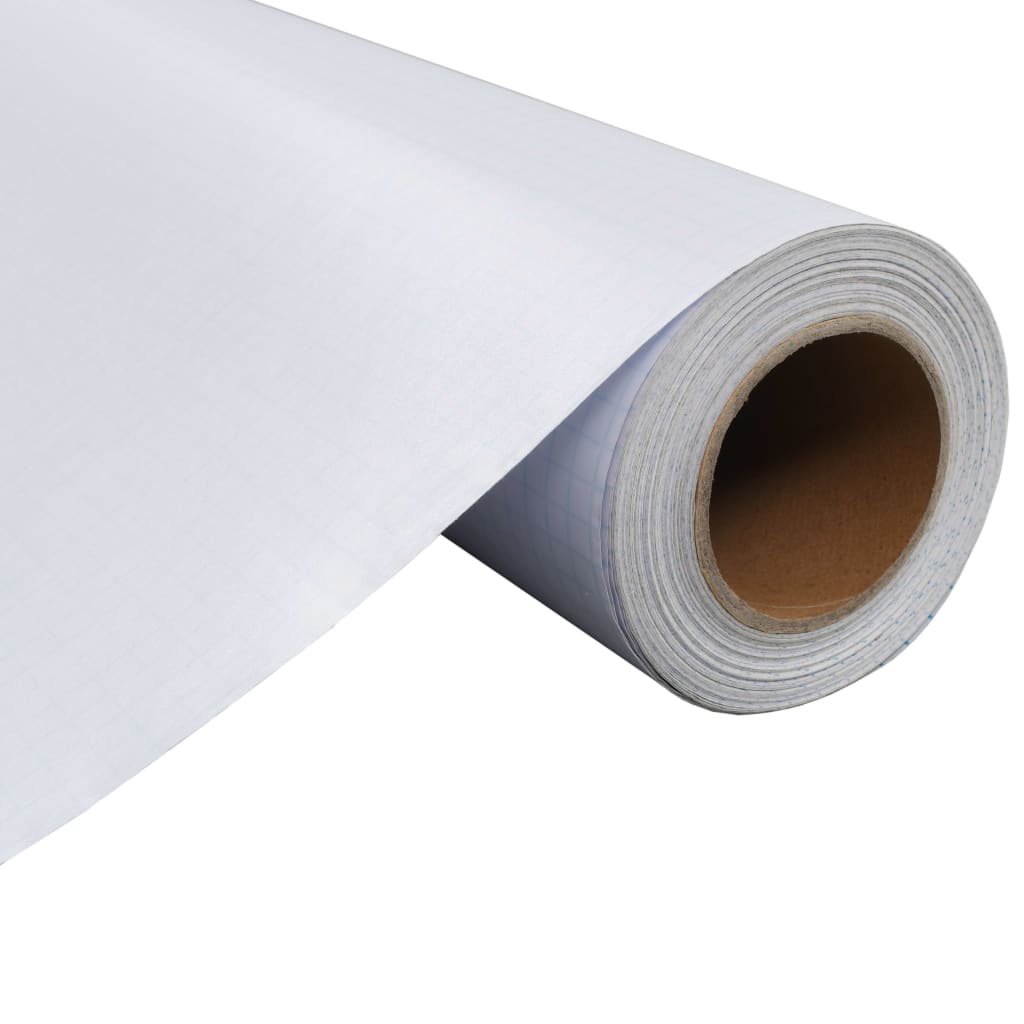 VIDAXL Datenschutzfolie Matte Milchglas Selbstadhäsiv 0,9 x 100 m
