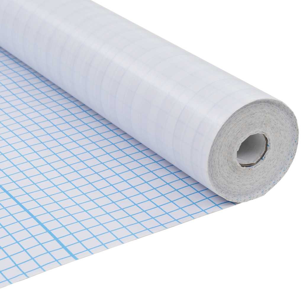Vidaxl raamfolie strepenpatroon mat 0,9x20 m pvc