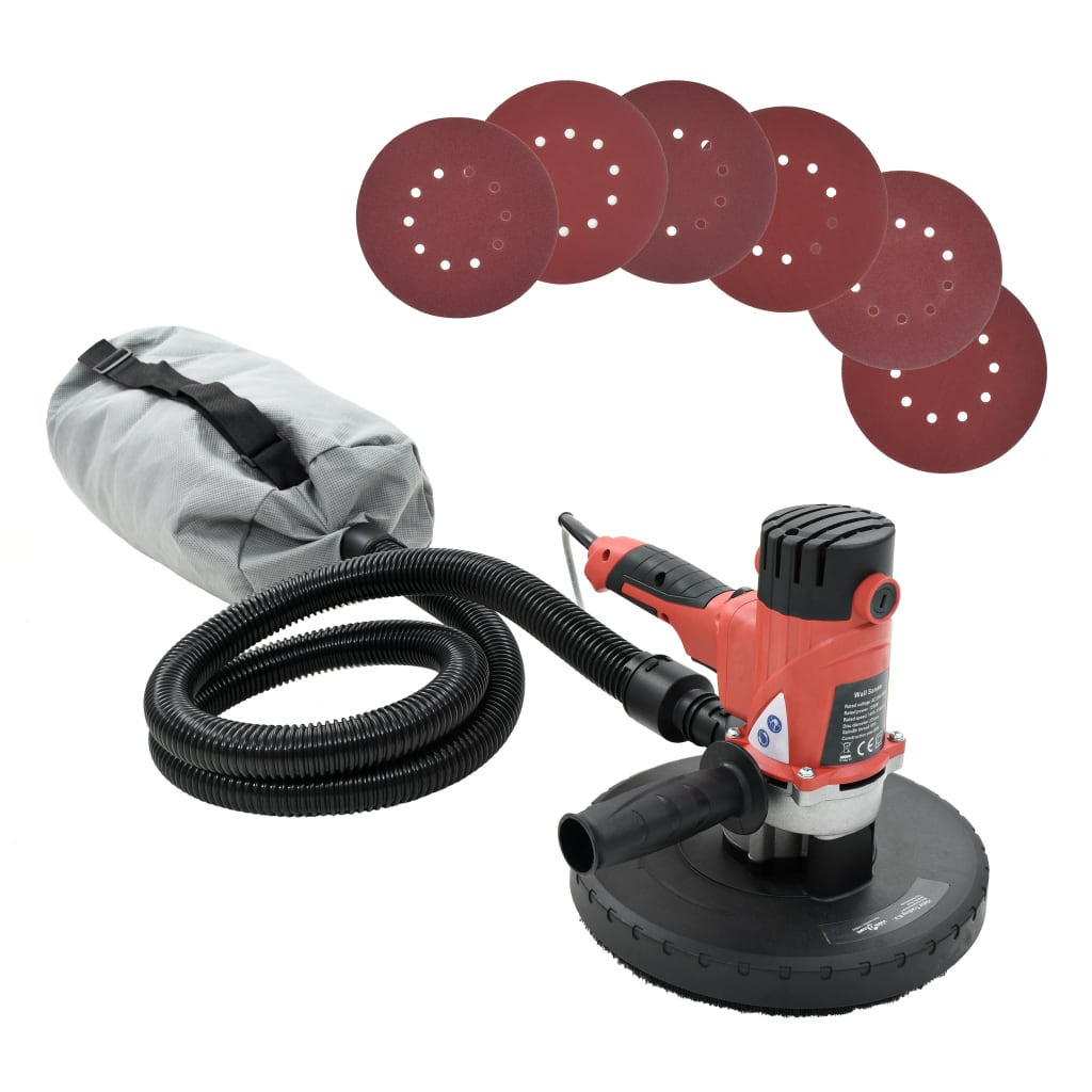 VidaXL Wand- und Deckenschleifer mit Absaugfunktion, 1200 W