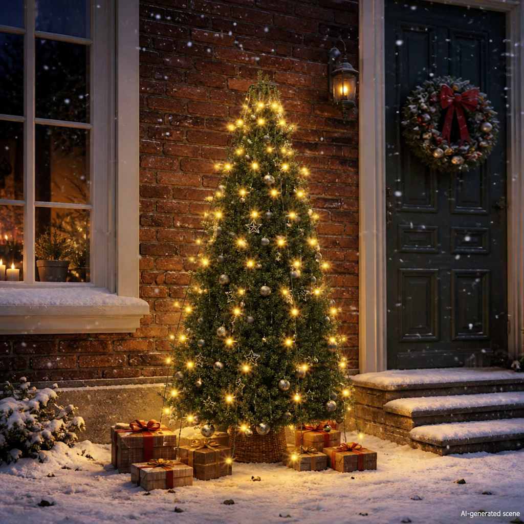 Vidaxl kerstboomverlichting met 150 led's net 150 cm
